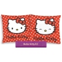 Reversible pillowcase Hello Kitty Orange polka dot