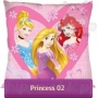 Small square Disney Princess pillowcase 40x40