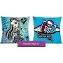 Reversible Frankie Stein - Monster High kids pillowcase 40x40 cm blue