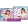 Decorative cushions with Violetta for girls