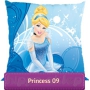 Small square pillowcase Cinderella, 40x40 cm