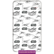 Star Wars fitted sheet 90x200, white