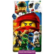Lego Ninjago warriors bedding 140x200, multicolor 