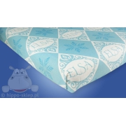Kids flat sheet Disney Frozen 02 white and blue