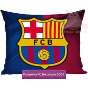 FC Barcelona club crest pillowcase 50x60 or 50x75 navy blue-maroon