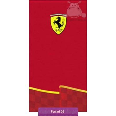 Beach towel Ferrari