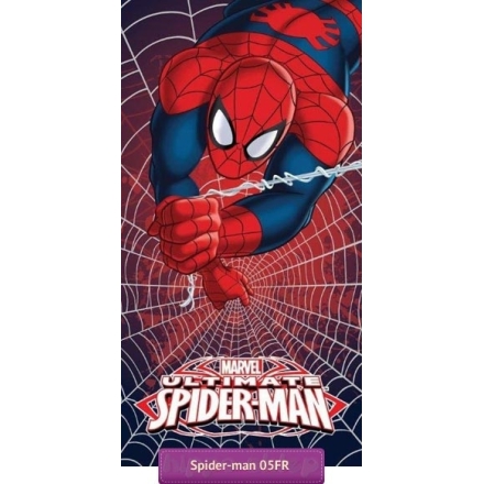 Beach towel with Ultimate Spider-man