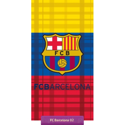Football towel FC Barcelona 150x75
