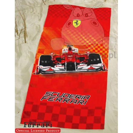 Beach towel Ferrari Scuderia Race