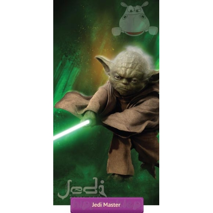 Beach towel Star Wars Yoda Jedi master