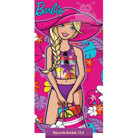 Kids towel Barbie 821-214 Mattel 5991328212143 Setino
