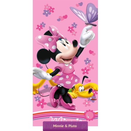 Kids towel Disney Minnie Mouse & Pluto Jerry Fabrics