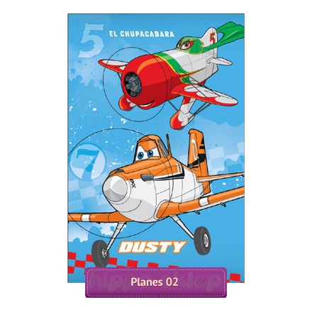 Disney Planes Dusty & El Chu small kids hand towel 40x60