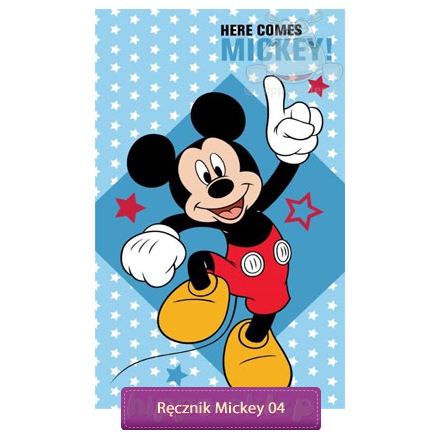 Kids hand towel Disney Mickey Mouse, 30x50, blue