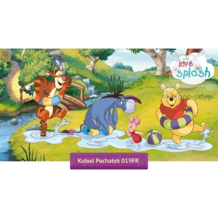 Disney kids bath towel Winnie The Pooh and friends 70x140