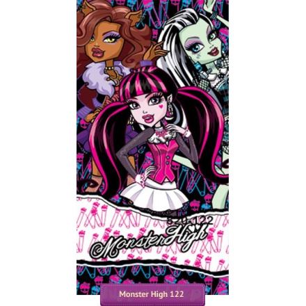 Monster High kids towel with Draculaura, Frankie & Clawdeen 70x140