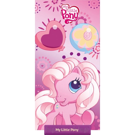 Pinkie Pie - My Little Pony kids bath towel 75x150, pink