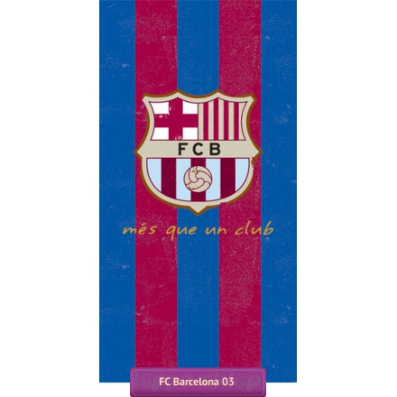 Vintage style beach towel FC Barcelona FCB 1003 Carbotex