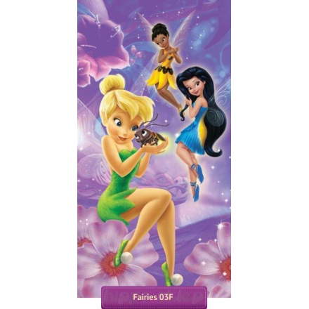 Kids towel Tinkerbell Disney Fairies 03, Faro
