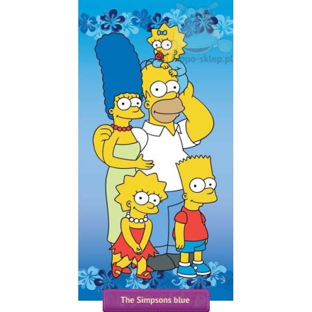 The Simpsons family kids beach towel 75x150