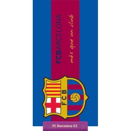 Large beach towel FC Barcelona FCB 1007 Carbotex