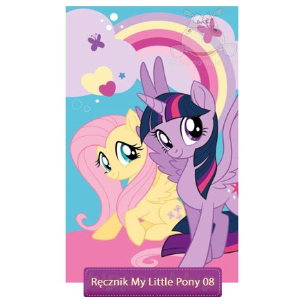 Small hand kids towel My little Pony 30x50, pink