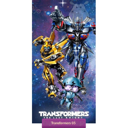 Beach towel with Transformers
