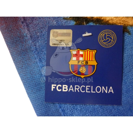 Beach towel with Messi - FC Barcelona hologram