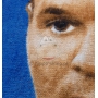 Football printed towel Andrés Iniesta Carbotex