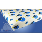 Kids flat sheet with Dory Fish 140x200