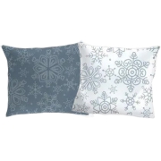 Pillowcase with snowflakes design
