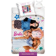 Bedding Barbie dresses - Mattel dolls 140x200 or 150x200, white,
