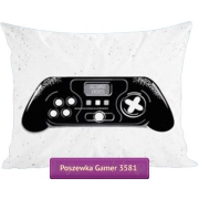 Glow in the dark pillowcase with gamepad 70x80 cm