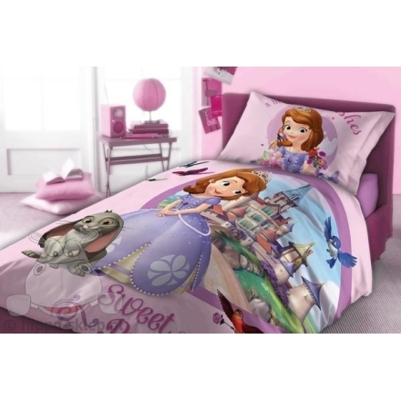Sofia The First Disney Princess kids bedding 140x200
