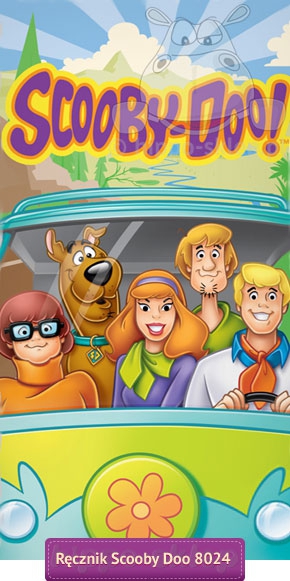 Scooby Doo and friends beach & bath kids towel 70x140, green