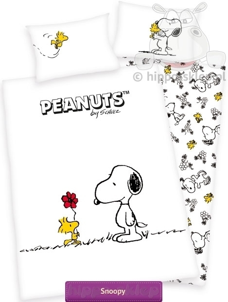 135 x 200 cm Peanuts Biancheria da letto double-face motivo: Snoopy Tweety 80 x 80 cm 