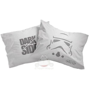 Reversible pillowcase with Stormtrooper helmet 50x60