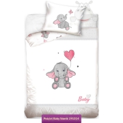 Baby bedding with Elephant 100x135 or 90x130 