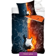 Bedding with Fender guitar fire & water 140x200 or 150x200