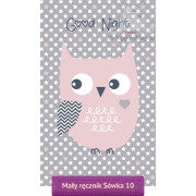 Small hand towel with Owl 30x50 cm