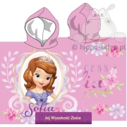 Sofia The First hooded towel for girls 60x120, pink  