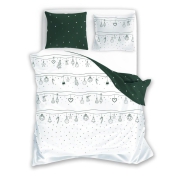 Bedding set with Christmas decorations Scandic 180x200, 200x200, 200x220