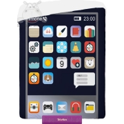 Kids bedspread with smartphone theme