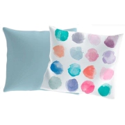 Pillowcase with colorfull dots