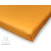 Orange plain flat sheet 140x200, 100% cotton
