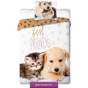 Bedding with cat and dog Best Friends