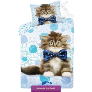 Bedding Animal Club cat in bow-tie