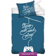 Gamer bedding set Sleep Eat & Play