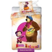 Bedding with Masha and the Bear