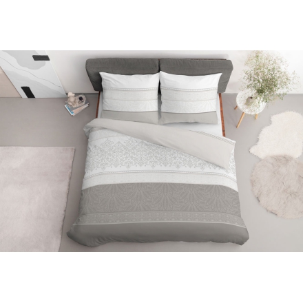 Home satin cotton bedding set 200x200 + 2x50x60 (Ikea size)